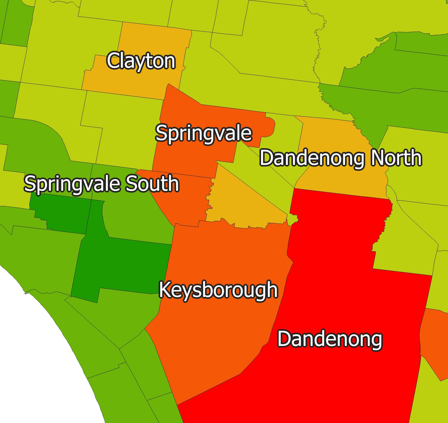 Example Indicator Map